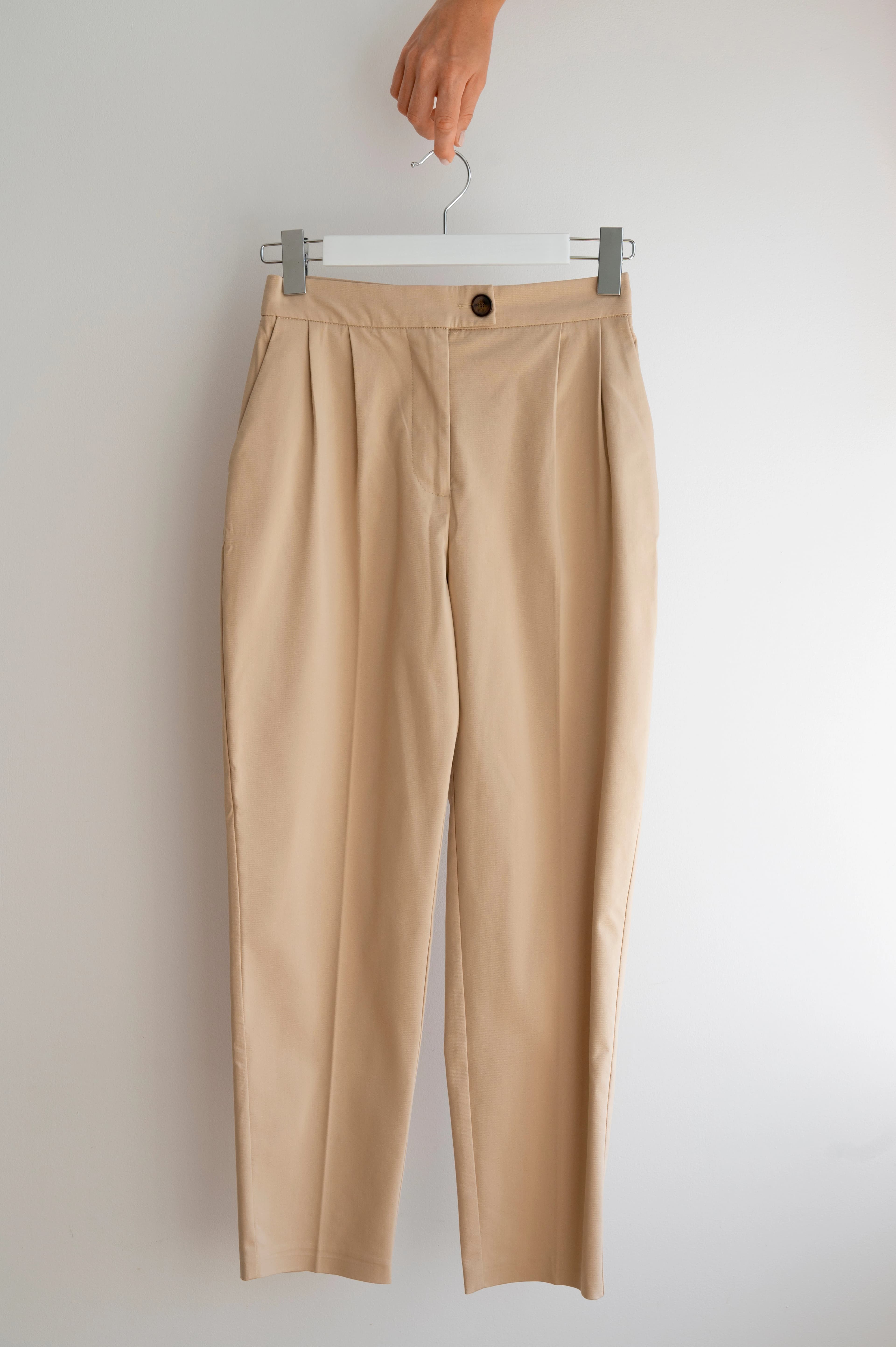 Calça Alfaiataria Bege